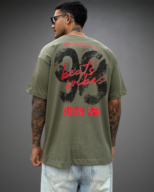 Polo Hombre Oversize Beats 98 - Verde