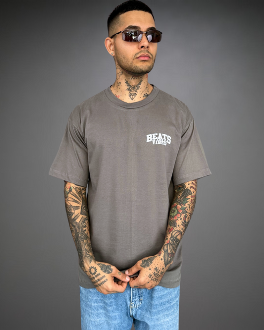 Polo Hombre Oversize Beats Tribute - Plomo2