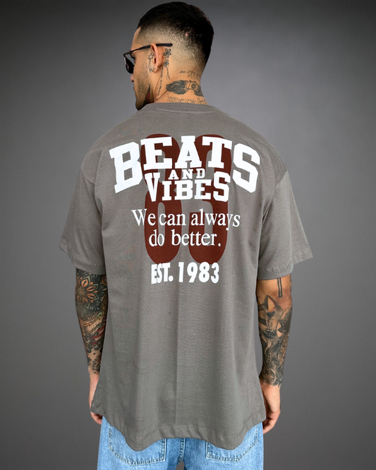 Polo Hombre Oversize Beats Tribute - Plomo2