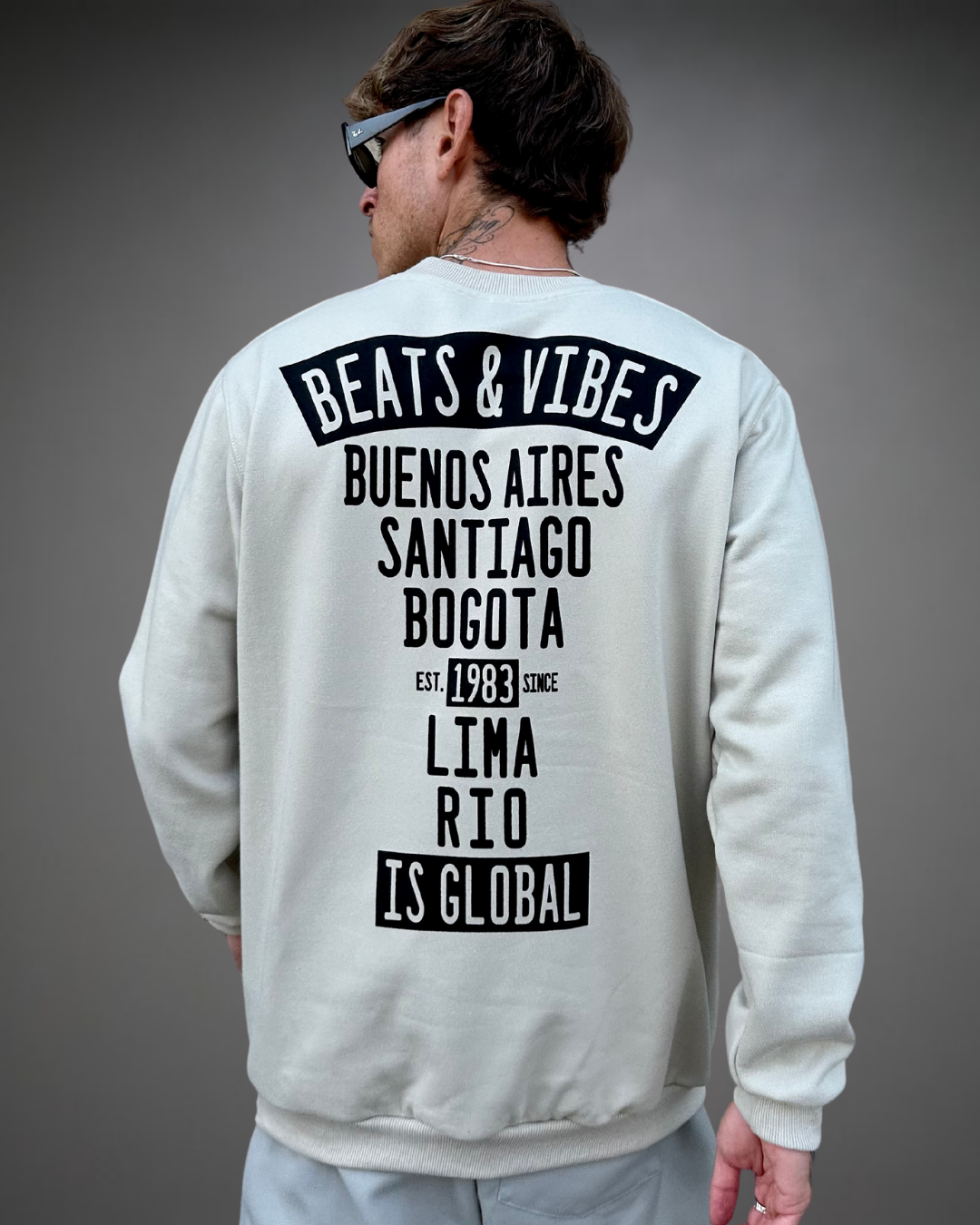 Polera Hombre Oversize Beats iS  Global - Arena