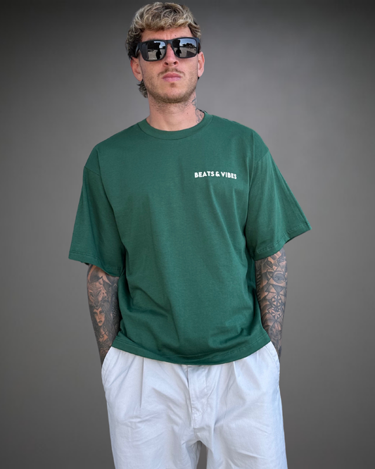 Polo Hombre Boxy Fit OSLO - Verde