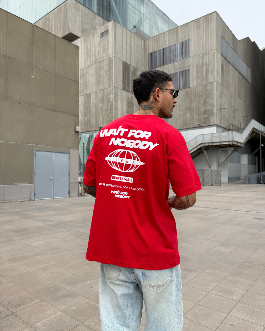 Polo Hombre Oversize No Body - Rojo