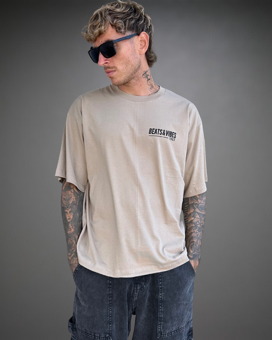 Polo Hombre Boxy Fit Energy Dance - Arena Oscuro
