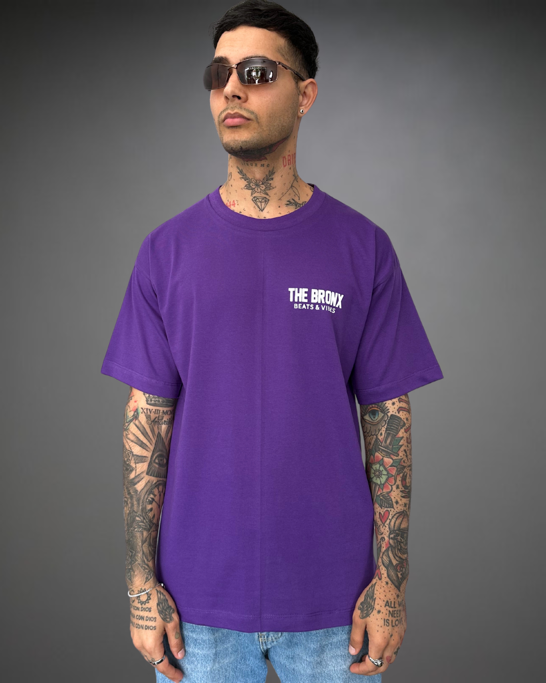 Polo Hombre Oversize The Bronx - Morado