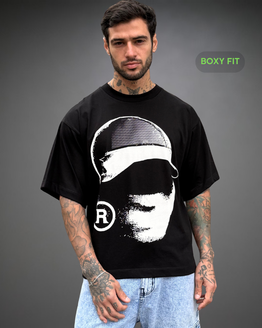 Polo Hombre Boxy Fit The Covered Cap - Negro