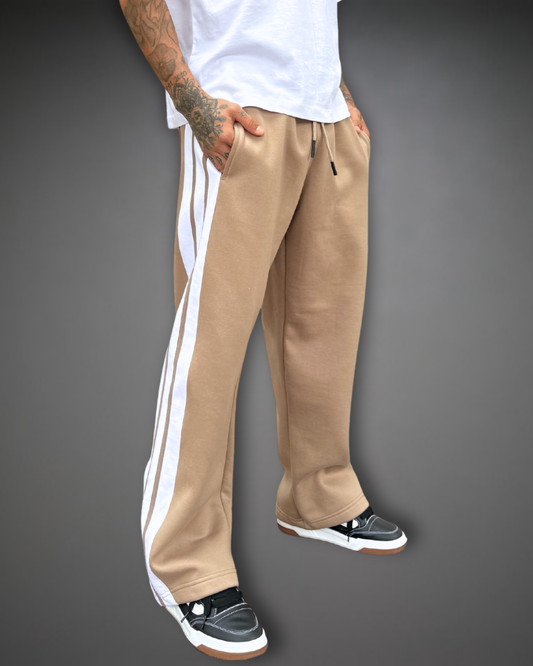 Jogger Striped Baggy  - Arena Oscuro