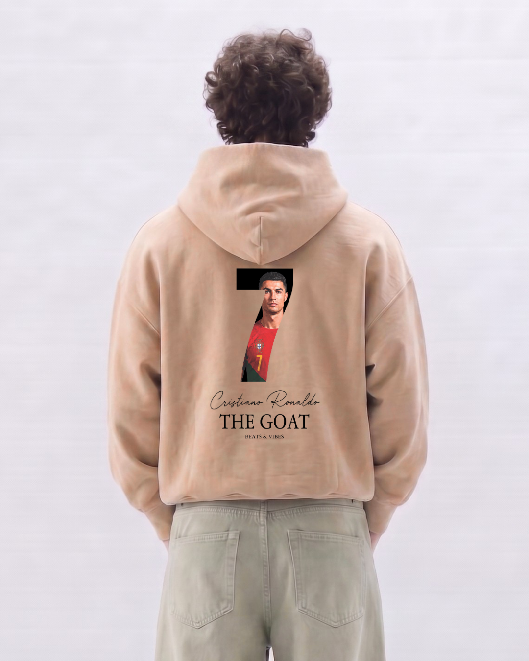 Hoodie "CR7 THE GOAT" – Arena