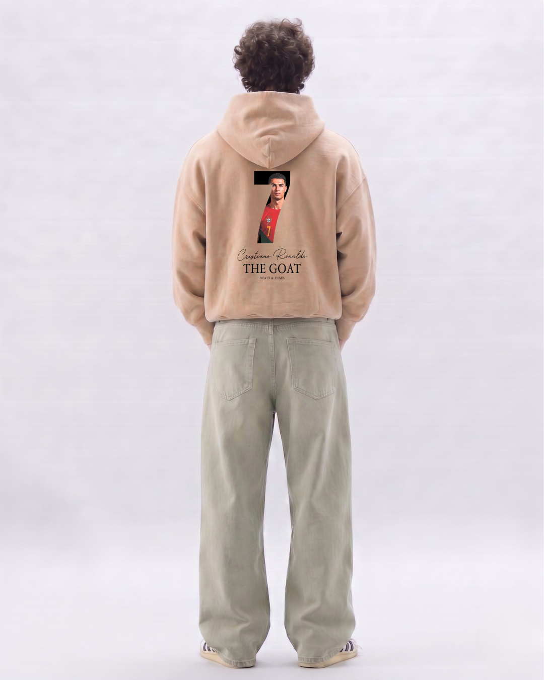 Hoodie "CR7 THE GOAT" – Arena