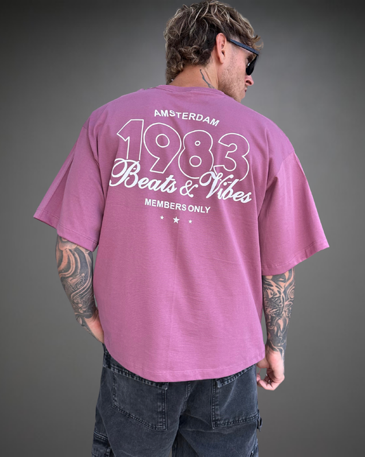 Polo Hombre Boxy Fit 1983 Pure Beats - Aceituna