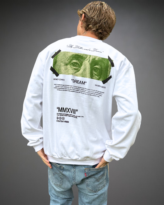 Polera Hombre Oversize DREAM - Blanco