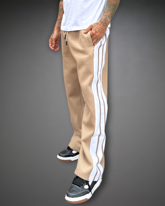 Jogger Striped Baggy  - Arena Oscuro