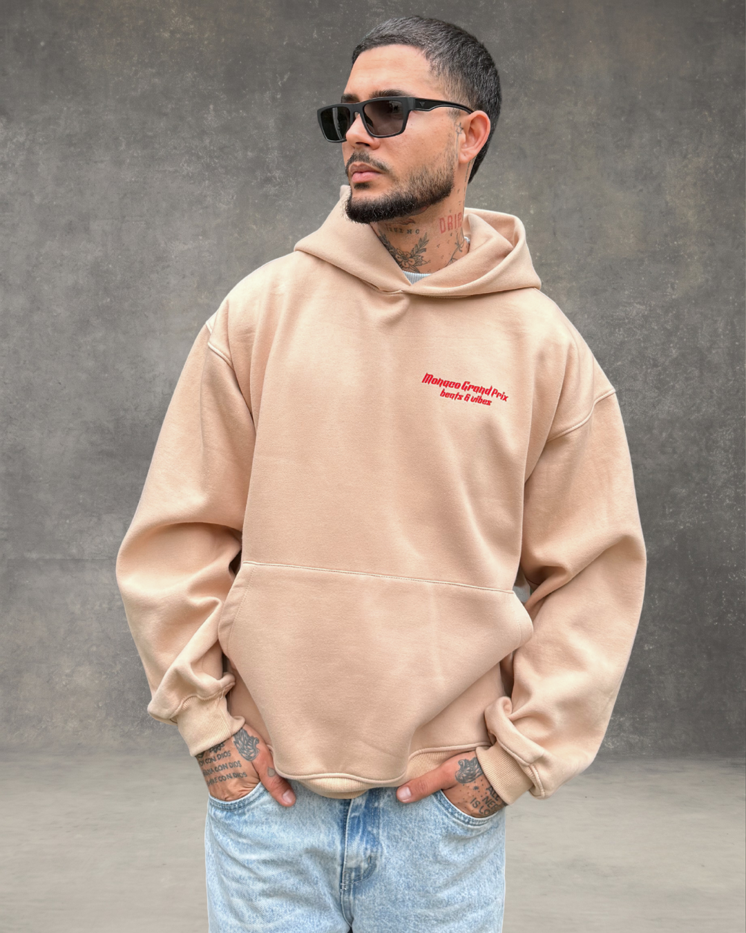 Hoodie Oversize Hombre Alfa Romeo Team - Arena
