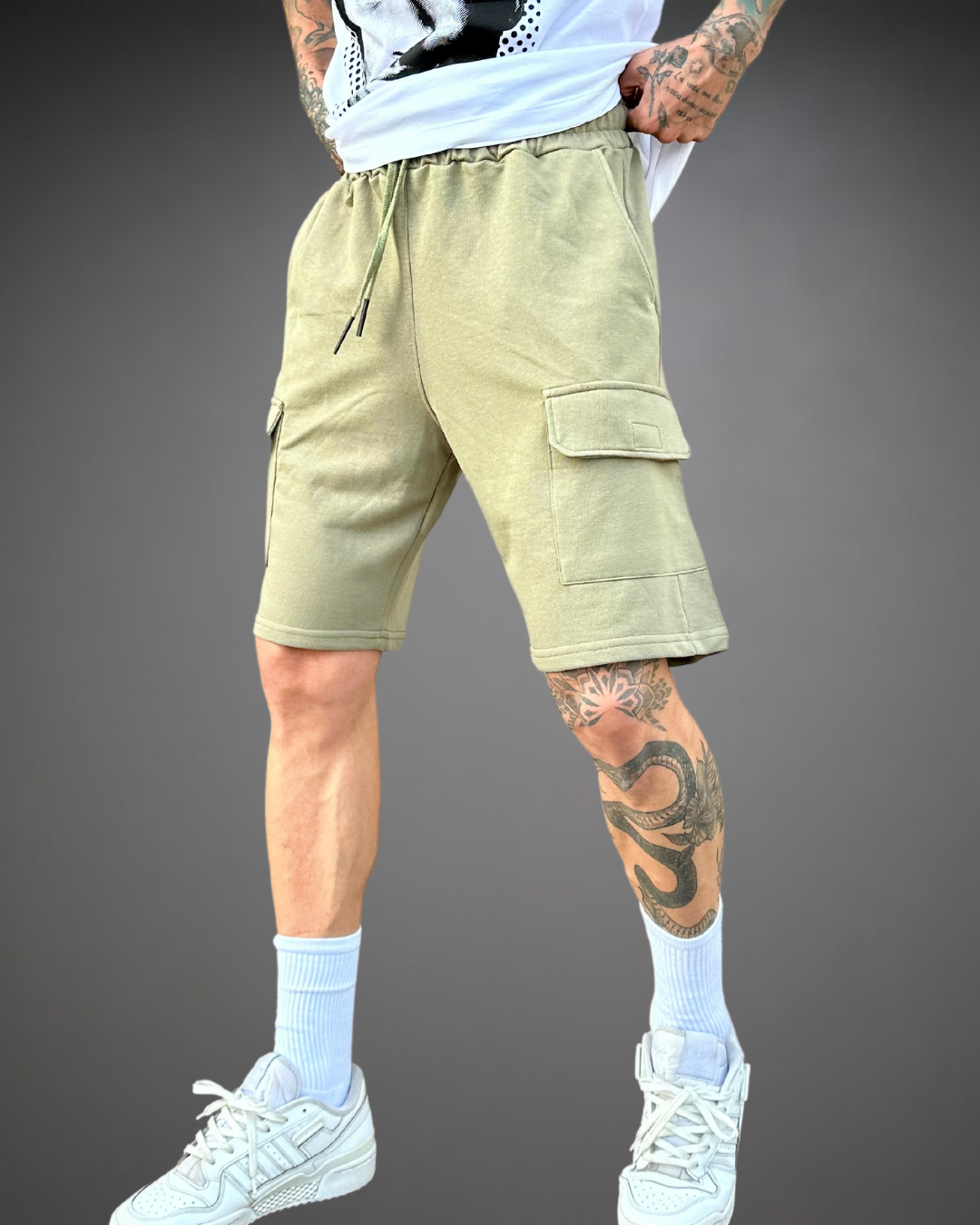 Short CARGO Hombre Verde Beats Vibes