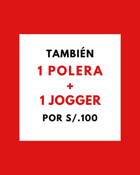 POLERA + JOGGER