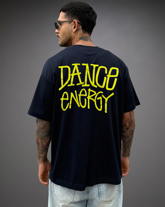 Polo Hombre Oversize Energy Dance - Azul Noche