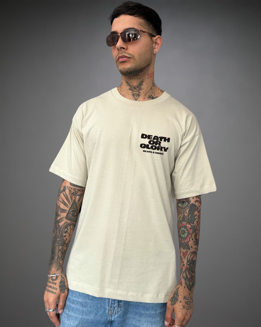 Polo Hombre Oversize Death or Glory - Arena