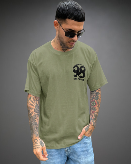 Polo Hombre Oversize Beats 98 - Verde O.