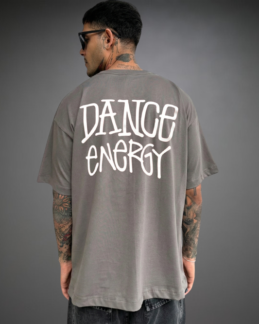 Polo Hombre Oversize Dance Energy - Gris