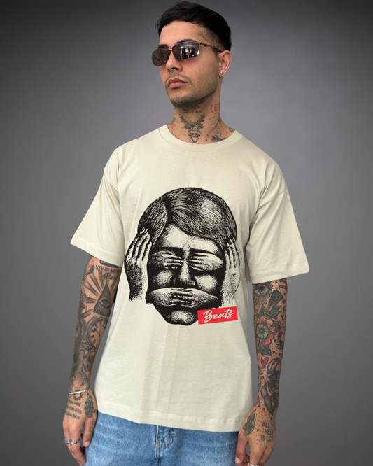 Polo Hombre Oversize Not Weird2 - Arena