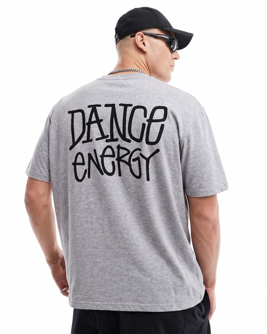 Polo Hombre Oversize Dance Energy - Gris