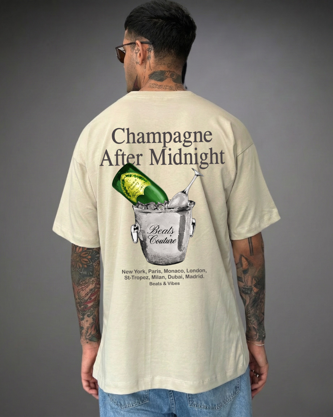 Polo Hombre Oversize Champagne After Midnight - Arena