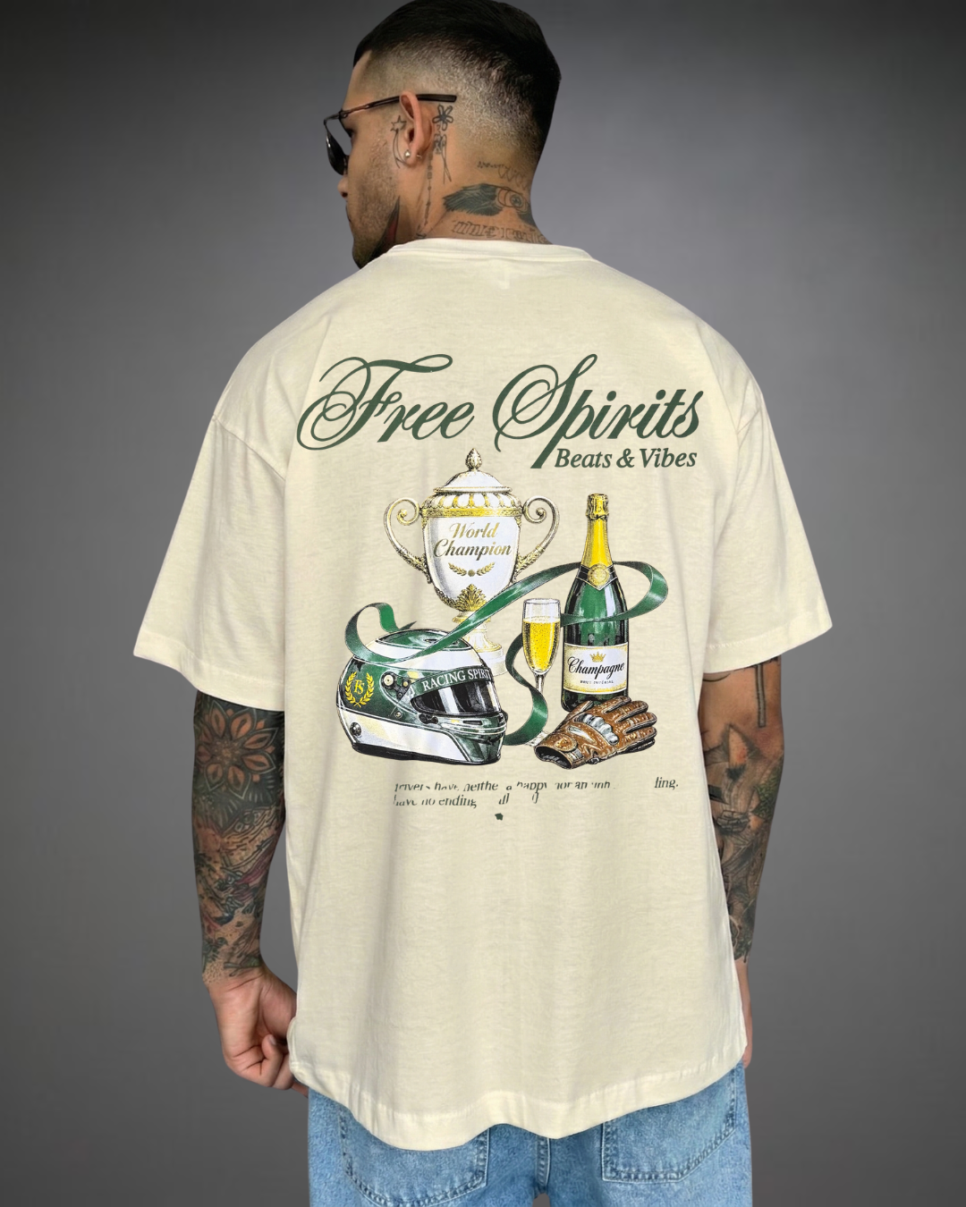 Polo Hombre Oversize Free Spirits - Arena