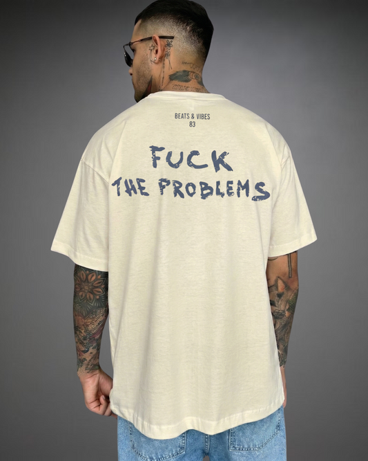 Polo Hombre Oversize Fuck The Problems - Arena