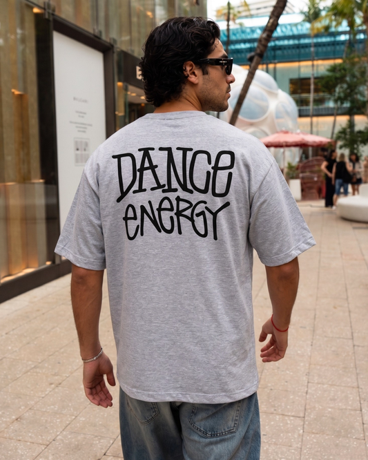 Polo Hombre Oversize Dance Energy - Gris