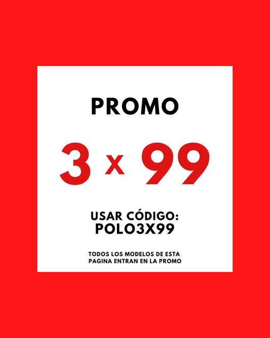 USAR CÓDIGO POLO3X99