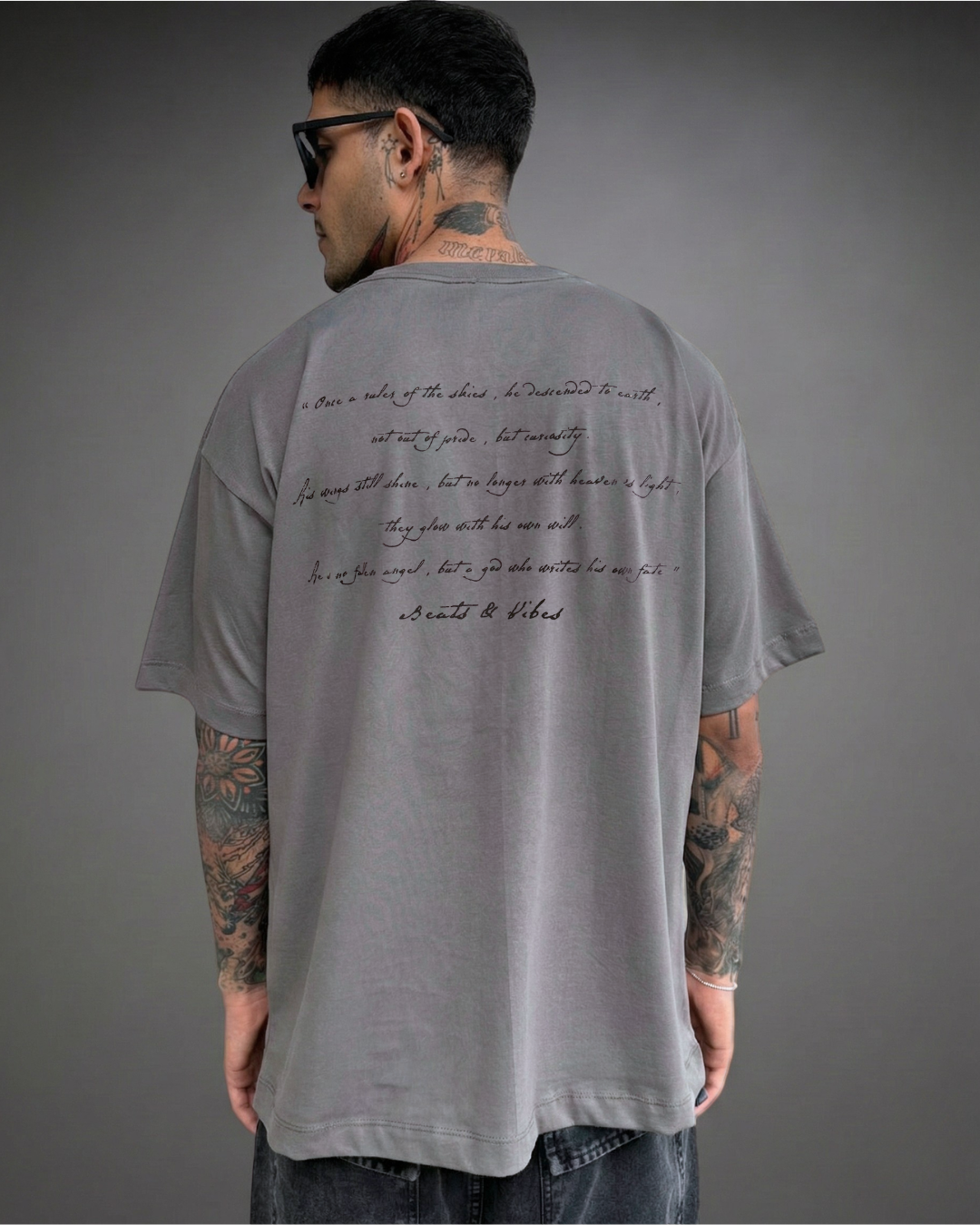 Polo Hombre Oversize Icarus - Gris