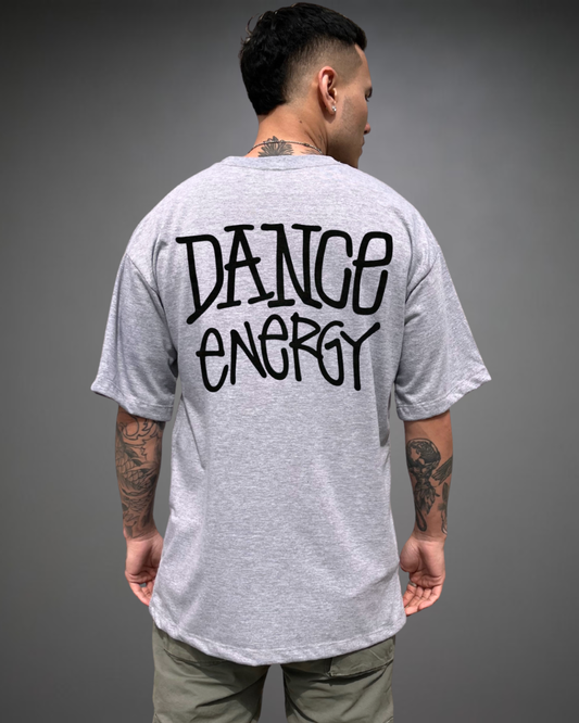 Polo Hombre Oversize Dance Energy - Gris