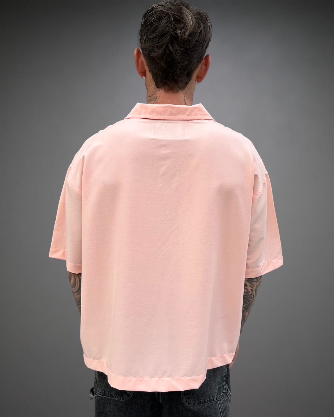 Camisa Hombre Oversize BERLIN - Melón