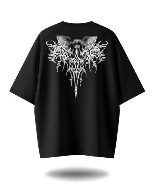 Polo Hombre Oversize Tribal 5.0 - Negro