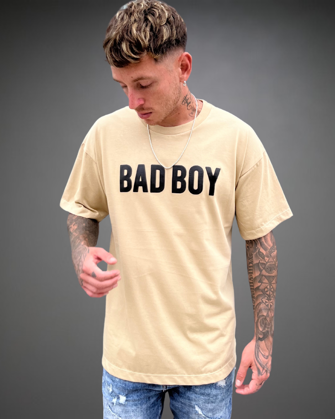 Polo Hombre Oversize BAD BOY - Arena