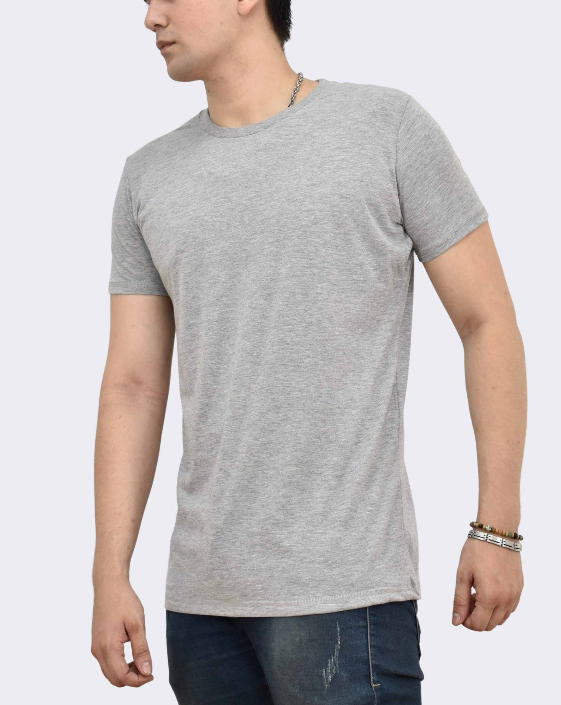 Polo Hombre Solid Gray - Gris – Beats & Vibes®