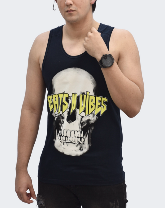 S/M - Bividi Hombre Beats & Vibes Skull - Azul Noche