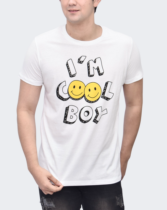 XL / Polo Hombre Cool Boy - Blanco