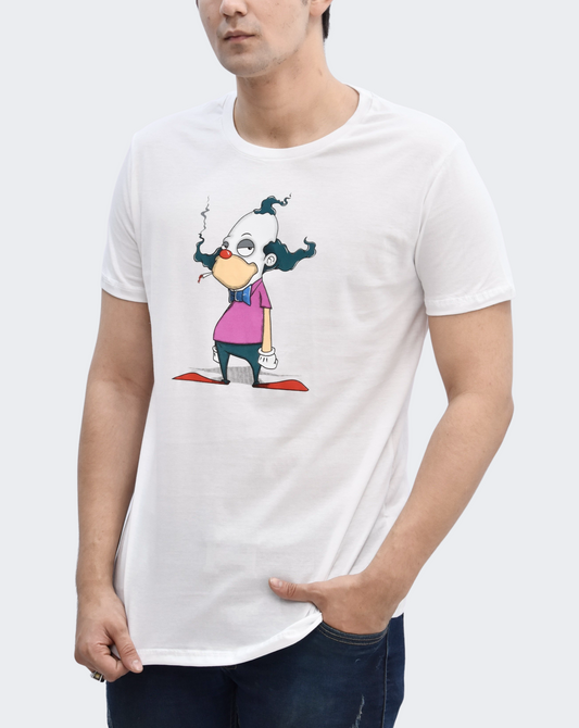 XL / Polo Hombre The Clown - Blanco