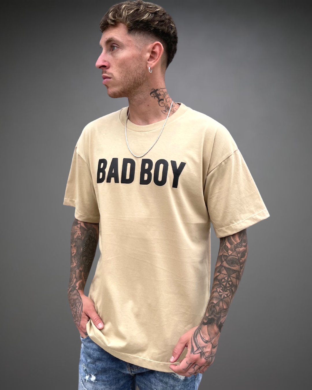 Polo Hombre Oversize BAD BOY - Arena